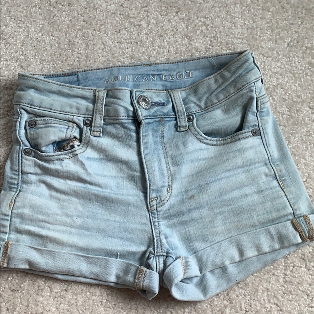 American Eagle shorts.